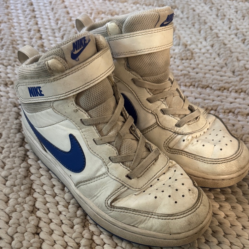 Nike Kids Sneakers - White and Blue